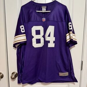 Minnesota Vikings Randy Moss #84 NFL Pro Line Vintage Jersey 3XL XXXL Purple